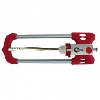 Ороситель осцилляционный, латунные форсунки, кнопка регулировки давления воды, площадь полива 180 кв.м., 4-5 бар, 19 отверстий INTERTOOL GE-0086