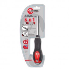 Отвертка крестовая 6 в 1 PH1, PH2, PH3, PZ1, PZ2, PZ3 INTERTOOL VT-1022