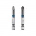 Комплект отверточных насадок PZ2 1/4"*50мм, S2, уп. 2шт., STORM INTERTOOL VT-0215