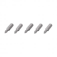 Комплект отверточных насадок PH1 1/4"*25мм, ACR, S2, уп. 5шт., STORM INTERTOOL VT-0206
