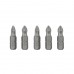 Комплект отверточных насадок PH2 1/4"*25мм, ACR, S2, уп. 5шт., STORM INTERTOOL VT-0207
