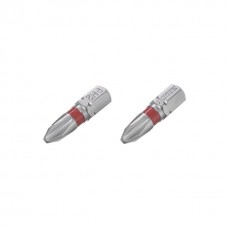 Комплект отверточных насадок PH2 1/4"*25мм, S2, уп. 2шт., STORM INTERTOOL VT-0218