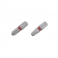 Комплект отверточных насадок PH3 1/4"*25мм, S2, уп. 2шт., STORM INTERTOOL VT-0219