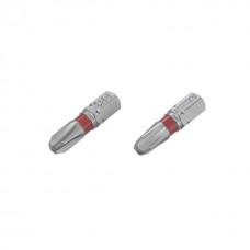 Комплект отверточных насадок PH3 1/4"*25мм, S2, уп. 2шт., STORM INTERTOOL VT-0219