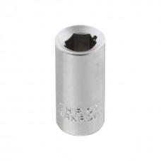 Переходник 1/4" шестигранник 1/4" квадрат, 25мм, Хром-Ванадий INTERTOOL ET-1101