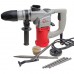 Перфоратор SDS plus 1100 Вт, 850 об/мин, 4100 уд/мин, 3 режима, L-образная компоновка INTERTOOL DT-0182