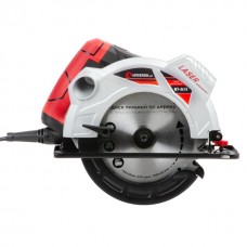 Пила дисковая 1500Вт, 5800об/мин, угол 90-45, глубина распила 65-43мм, диск 190мм*20мм, 24 зуба, лазер INTERTOOL WT-0618 Пила дисковая 1500Вт, 5800об/мин, угол 90-45, глубина распила 65-43мм, диск 190мм*20мм, 24 зуба, лазер INTERTOOL WT-0618