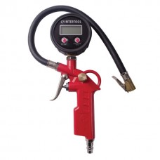 Пистолет для накачки шин с цифровым манометром 63 мм INTERTOOL PT-0508