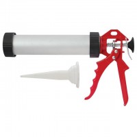 Пистолет для выдавливания силикона 225 мм INTERTOOL HT-0025