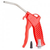 Пистолет продувочный пластиковый, наконечник 10см. с насадкой INTERTOOL PT-0805
