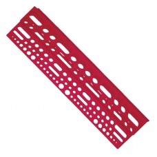 Полка с отверстиями под инструмент пластиковая 610x150x45 мм INTERTOOL BX-0001