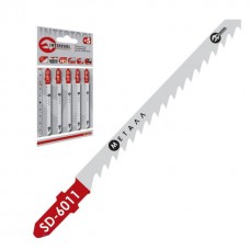 Полотно пильное для лобзика рабочая длина 75 мм, расстояние между зубьями 3 мм для работы c цветным металлом INTERTOOL SD-6011 Полотно пильное для лобзика рабочая длина 75 мм, расстояние между зубьями 3 мм для работы c цветным металлом INTERTOOL SD-6011