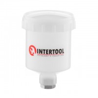 Бачок пластиковый для HVLP мини, 125мл INTERTOOL PT-1900