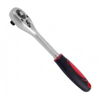 Рукоятка с храповым механизмом на 24 зуба 3/8'', Cr-v INTERTOOL HT-2105