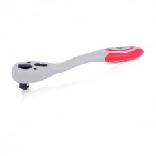 Рукоятка с храповым механизмом на 72 зуба 1/4" изогнутая Cr-v(Professional) INTERTOOL HT-2107