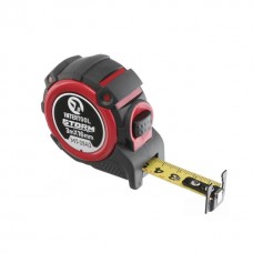 Рулетка с металлическим полотном, 3м*16мм, двухстороняя шкала, нейлоновое покрытие, двухсторонный зацеп с магнитом, автостоп полотна STORM INTERTOOL MT-0843
