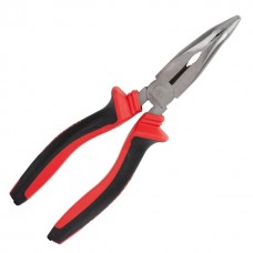 Щипцы удлиненные изогнутые 180 мм, 40CrV, фосфатированные, полированные. INTERTOOL NT-0148 Щипцы удлиненные изогнутые 180 мм, 40CrV, фосфатированные, полированные. INTERTOOL NT-0148