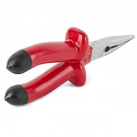 Щипцы удлиненные прямые 160 мм с изолированными рукоятками INTERTOOL NT-0326