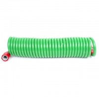 Шланг для полива спиральный 7,5 м с конекторами INTERTOOL GE-4001