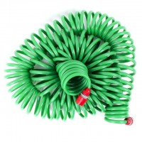 Шланг для полива спиральный 30 м с конекторами INTERTOOL GE-4003