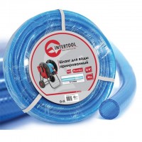 Шланг для воды 3-х слойный 3/4", 30 м, армированный PVC INTERTOOL GE-4075 Шланг для воды 3-х слойный 3/4", 30 м, армированный PVC INTERTOOL GE-4075