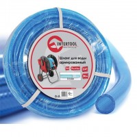 Шланг для воды 3-х слойный 3/4", 100 м, армированный PVC INTERTOOL GE-4077