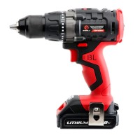 Дрель-шуруповерт аккумуляторная c бесщеточным двигателем, Li-Ion 18В, 50Nm,1.5 Ач, 2 скорости, 0-400/0-1500об/мин, 2 аккумулятора, 1 час. зарядка INTERTOOL WT-0331