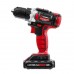 Дрель-шуруповерт аккумуляторная Li-Ion 18В, 25Nm, 2 скорости: 0-400/0-1500 об/мин, 1 аккум 1.3Ач, быстрая зарядка 1 ч., картон. INTERTOOL WT-0313