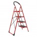 Стремянка 4 ступени 380*260мм высота 1374мм, до верхней ступени 972мм INTERTOOL LT-0038