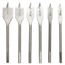 Набор перьевых сверл по дереву 6 шт. INTERTOOL SD-0206