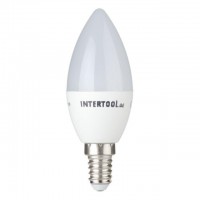 Светодиодная лампа LED 3Вт, E14, 220В, INTERTOOL LL-0151