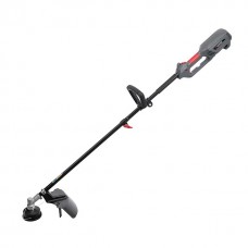 Триммер электрический, 1200 Вт, 230 В~50 Гц, 7000 об/мин, плавный пуск, диаметр вращения диска/лески 255/380 мм, катушка + 3-х зубчатый нож INTERTOOL DT-2247