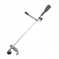 Триммер электрический, 1400 Вт, 230 В~50 Гц, 7500 об/мин, плавный пуск, диаметр вращения диска/лески 255/420 мм, катушка + 3-х зубчатый нож INTERTOOL DT-2248