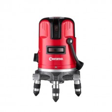 Уровень лазерный 2 лазерные головки, красный лазер INTERTOOL MT-3003