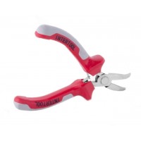 Утконосы изогнутые прецизионные комбинированные с накладками на рукоятках из двух материаллов 115 мм INTERTOOL NT-0103