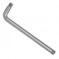 Вороток L-образный 1/2", 280 мм, Хром-Ванадий INTERTOOL ET-1029