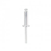 Заклепка алюминиевая 4,8x18 мм, упаковка 50 шт INTERTOOL RT-4818