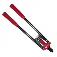 Пистолет заклепочный двуручный 450мм, диаметр применяемой заклепки 3.2; 4; 4.8мм INTERTOOL RT-0008